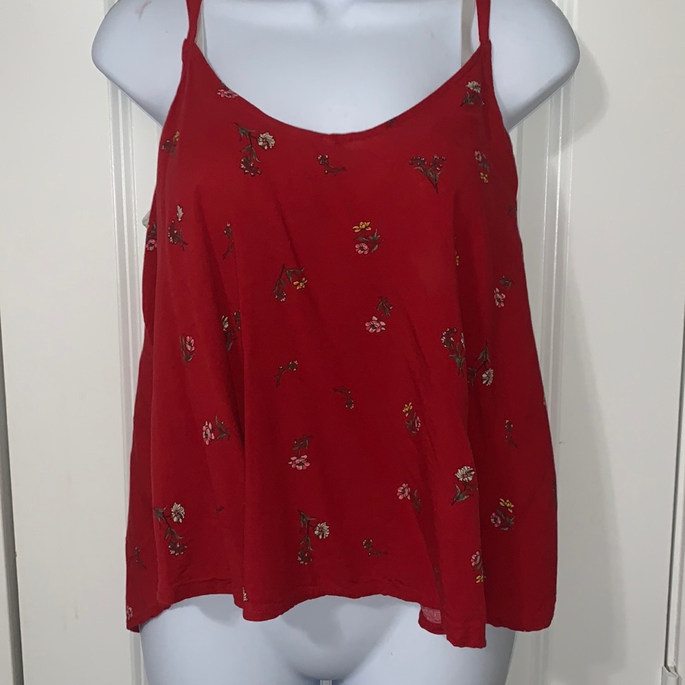 Hollister spaghetti strapped top